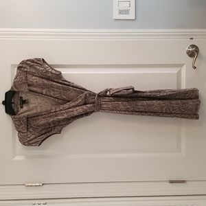 INC snakeskin pattern dress size medium